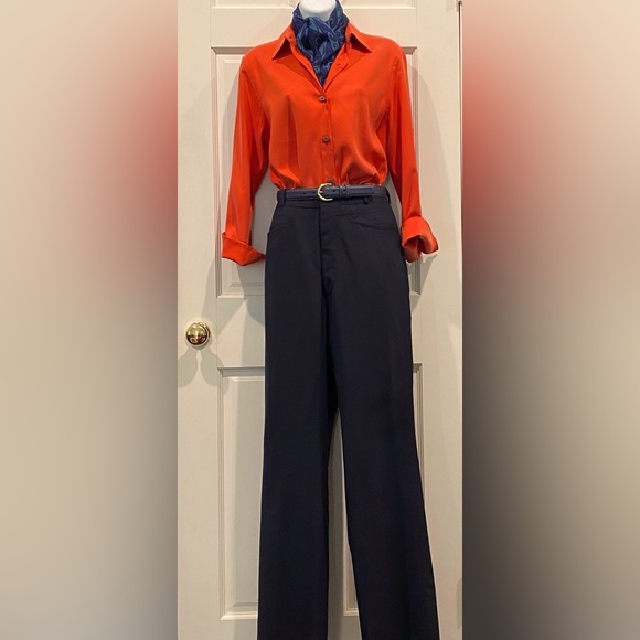 M&H blue Ladies military pants - Picture 14 of 16